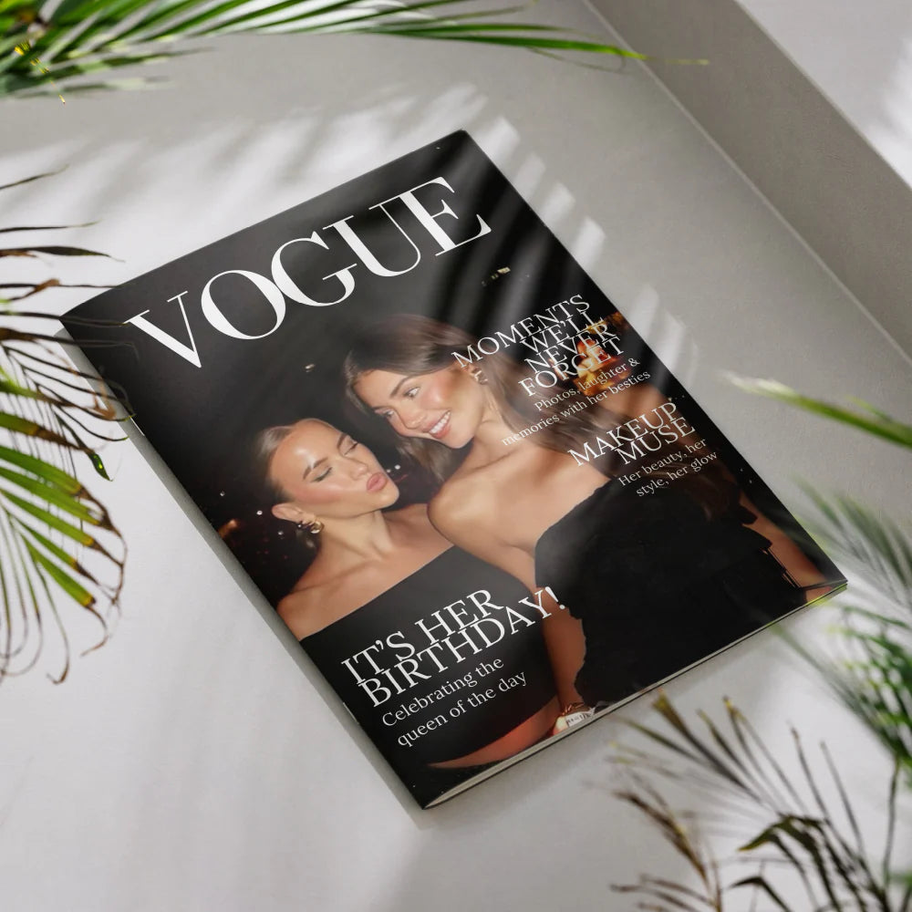 Birthday Magazin Geschenk