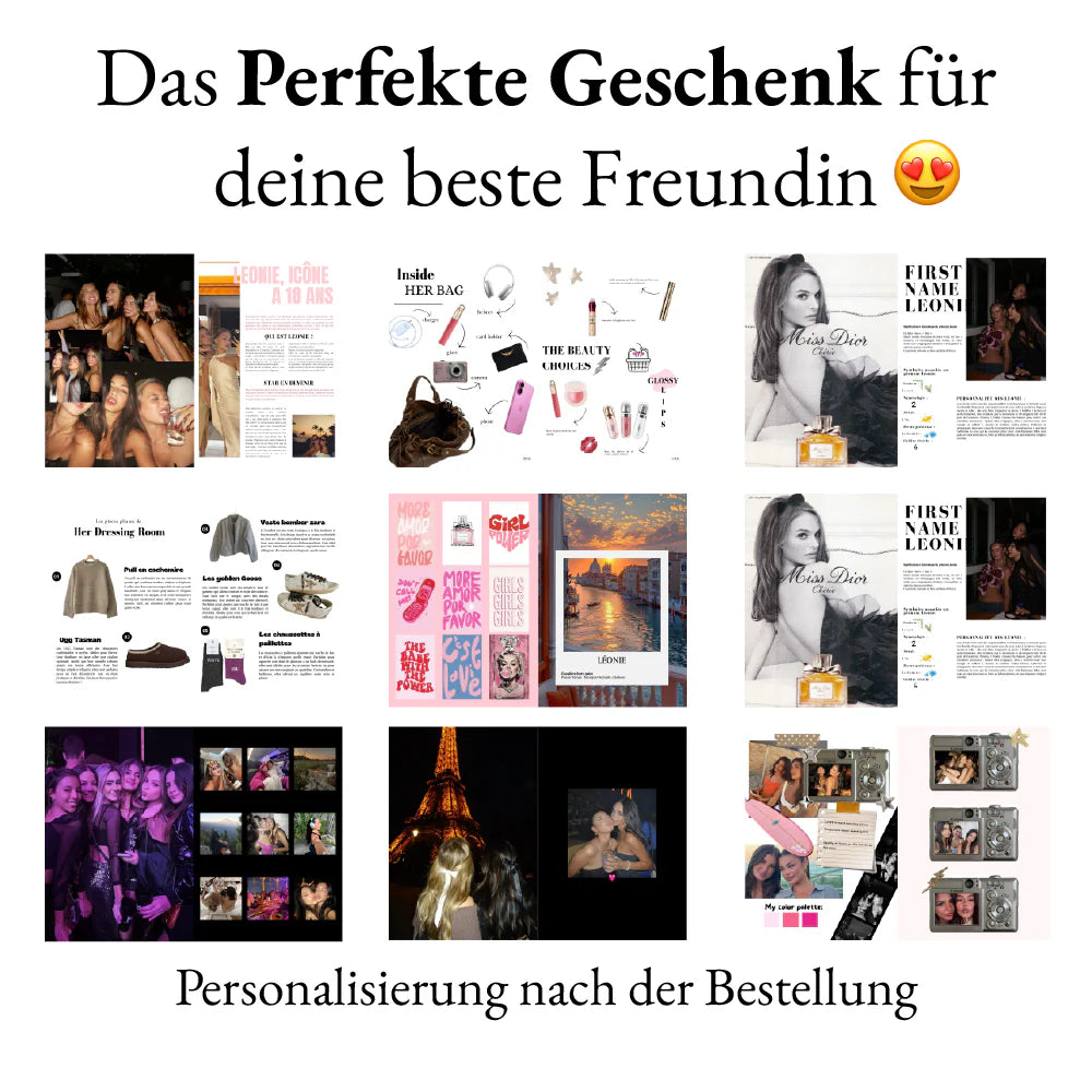 Birthday Magazin Geschenk